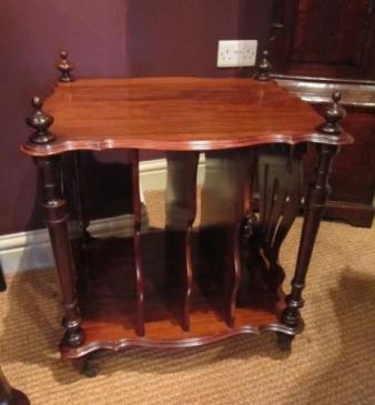 Early Victorian Rosewood Music Canterbury