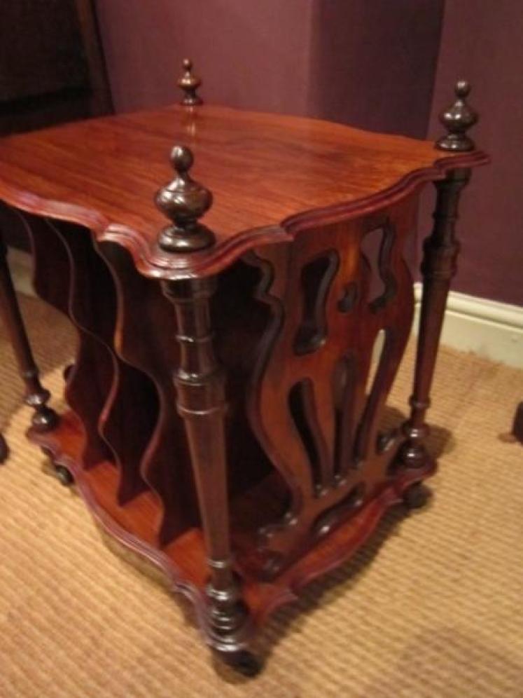 Early Victorian Rosewood Music Canterbury - Image 2
