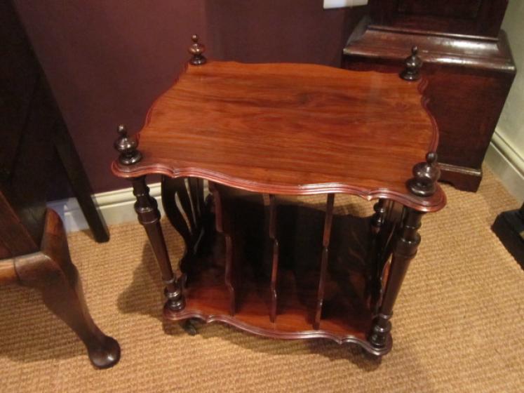 Early Victorian Rosewood Music Canterbury - Image 5