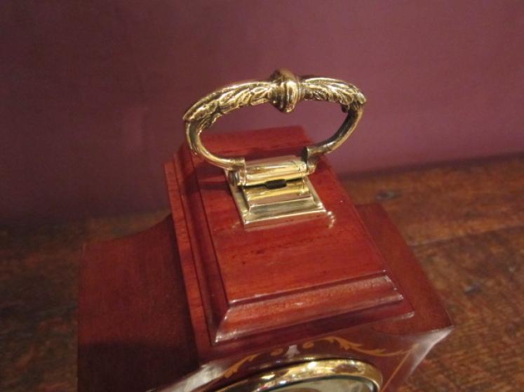 Top Quality Victorian Inlaid Desk Top Barometer - Image 4