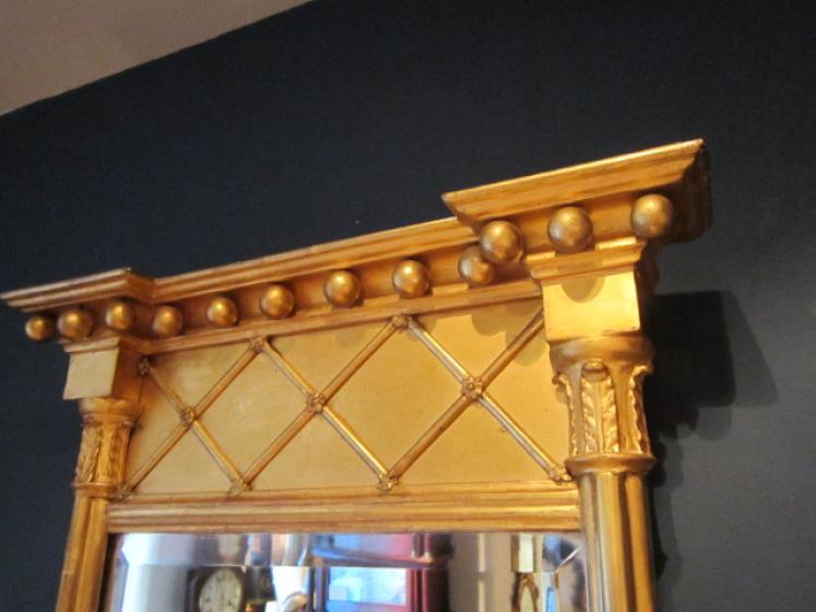 Regency Period Gilt Pier Glass Wall Mirror - Image 2