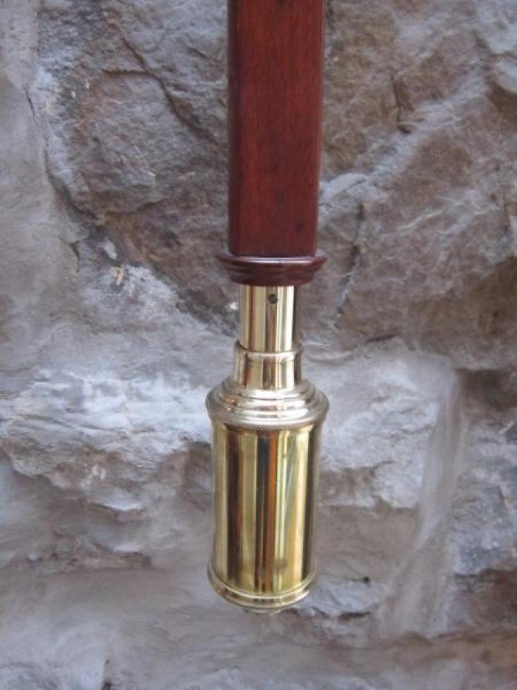 Fine Early Victorian Cardiff Marine Stick Barometer - Image 3