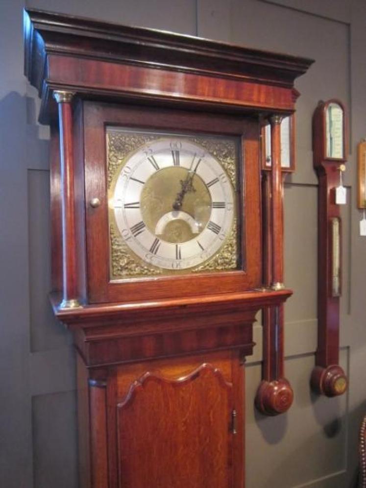 Small George III Barber of Winster Longcase Clock - Image 2
