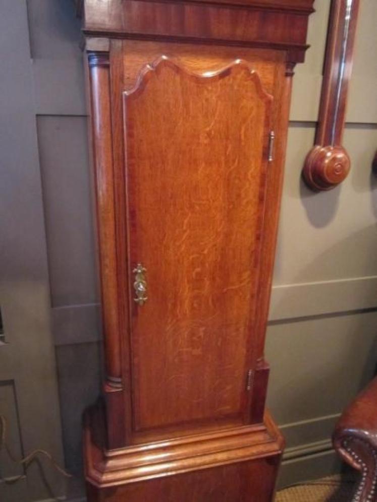 Small George III Barber of Winster Longcase Clock - Image 3