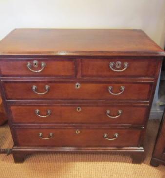 Superb George III Period Country House Chest 