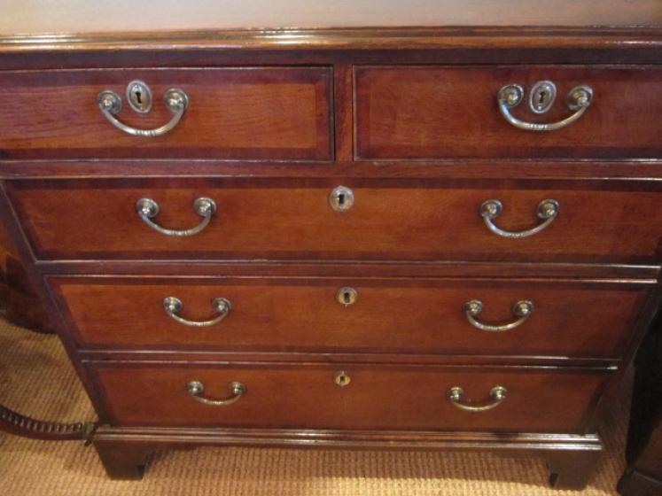 Superb George III Period Country House Chest  - Image 2