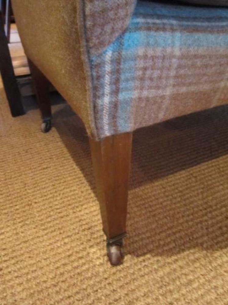 19th Century Two Seater Upholstered  'Knoll' Sofa - Image 3