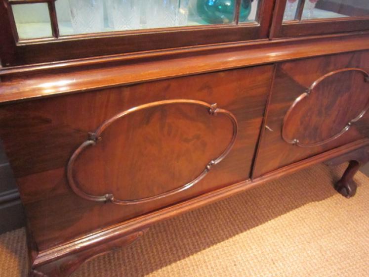 George III Style Astrayal Glazed Display Cabinet - Image 2