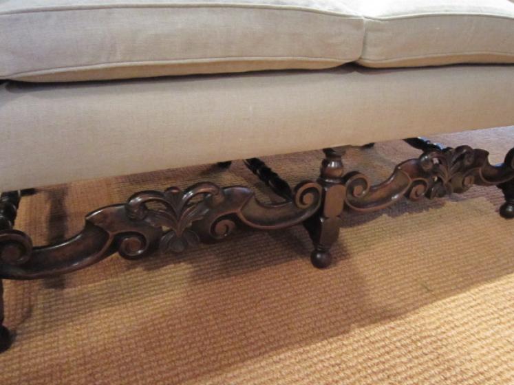 Very Comfortable Victorian Two Seater Settee - Image 2