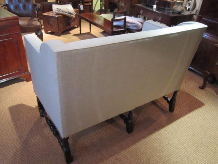 Very Comfortable Victorian Two Seater Settee - Image 4