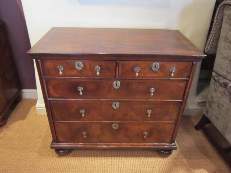 Fine William & Mary Period Walnut Chest - Image 1
