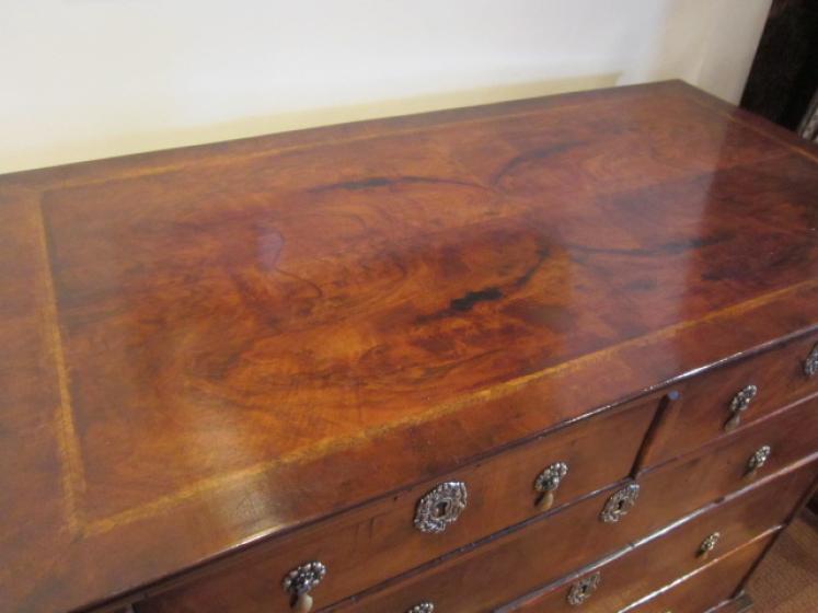 Fine William & Mary Period Walnut Chest - Image 2