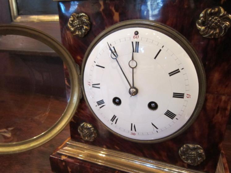 Outstanding 19th Century Tortiseshell & Gilt Clock - Image 3