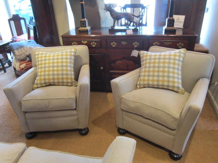 Edwardian Period Three Piece Upholstered Suite - Image 2