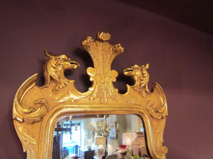 Superb Regency Period Parcel Gilt Mirror - Image 3