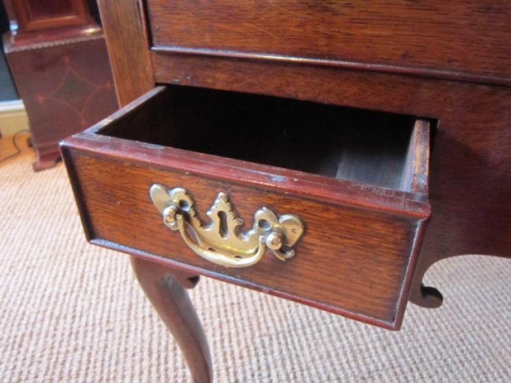 Superb George II Period Oak Lowboy - Image 5