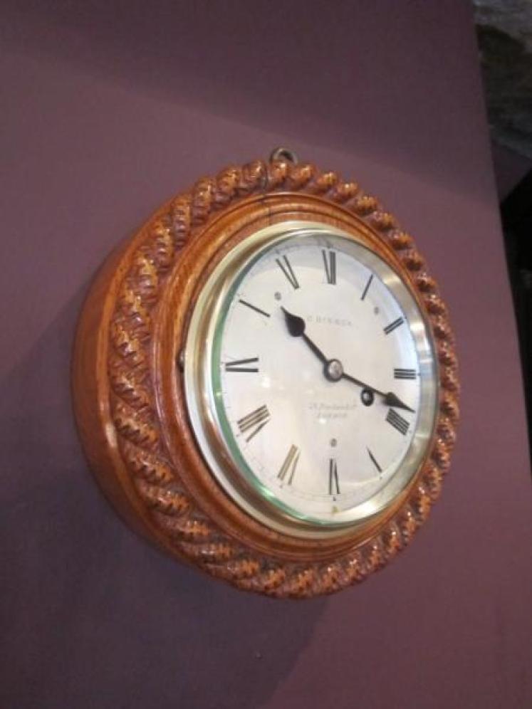 Top Quality Victorian London 8 Day Ships Clock - Image 1