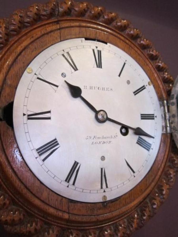 Top Quality Victorian London 8 Day Ships Clock - Image 2