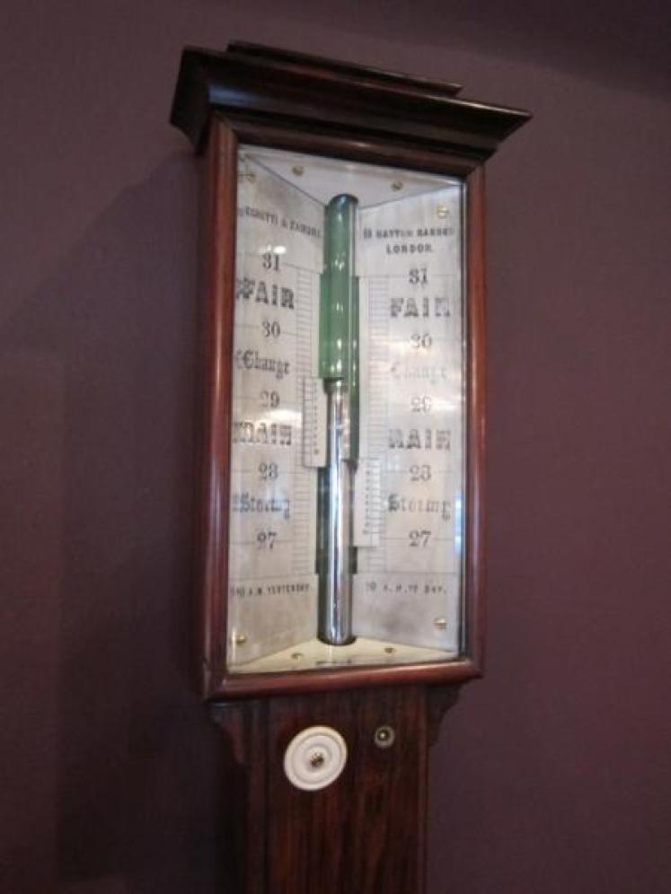 Superb Early Victorian Negretti & Zambra Stick Barometer - Image 2