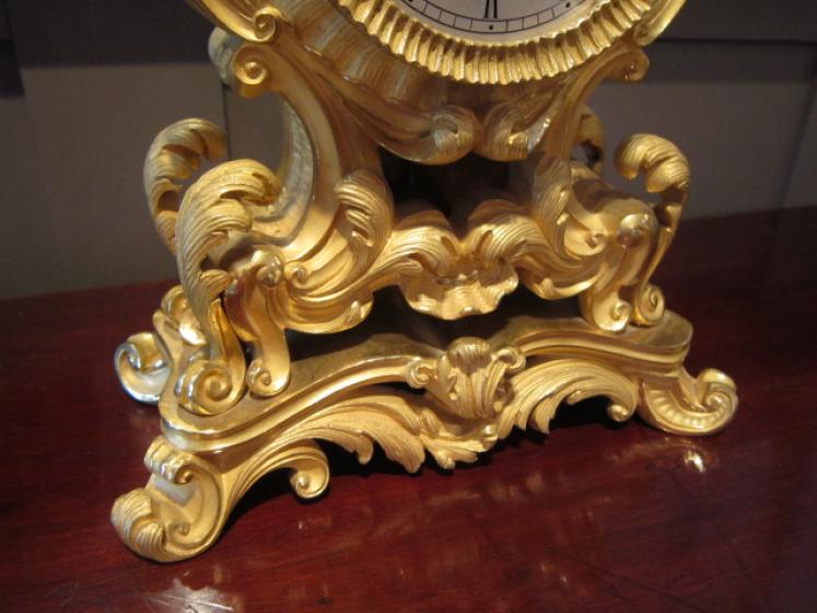Top Quality 19th Century Gilt Ormolu Mantel Clock - Image 2