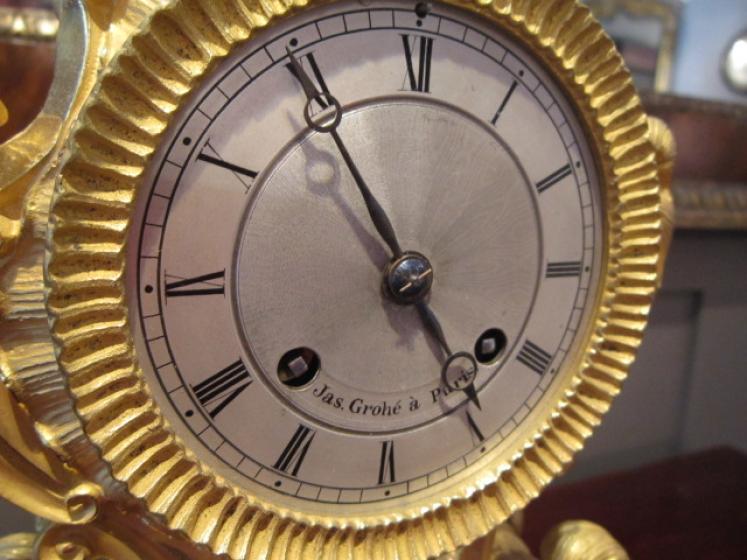 Top Quality 19th Century Gilt Ormolu Mantel Clock - Image 3