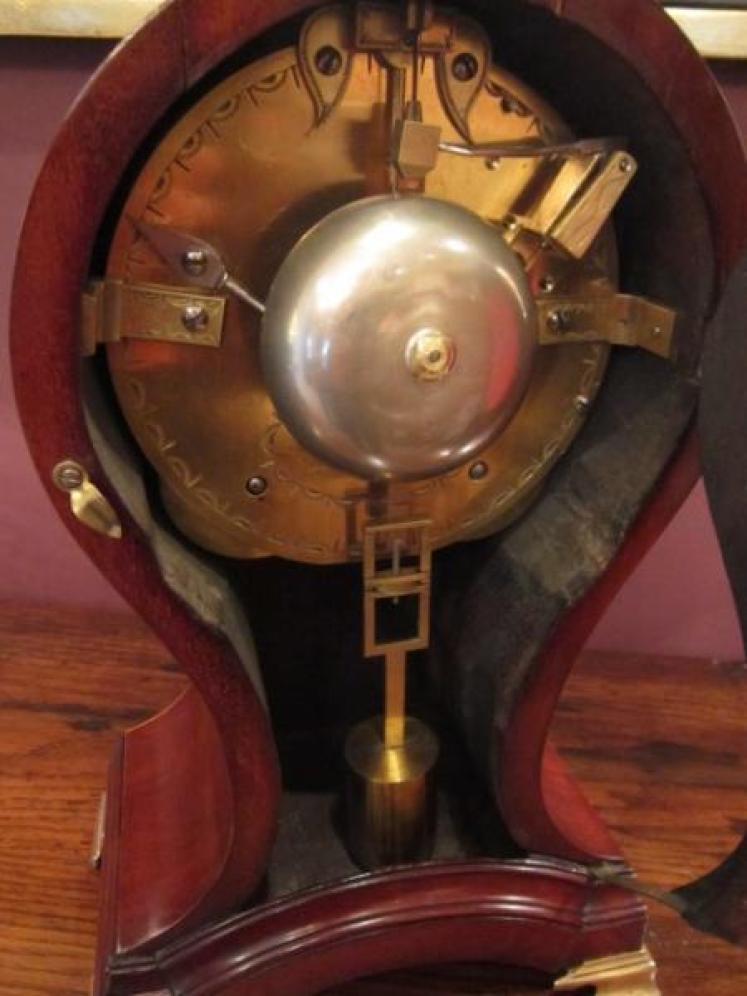 Fine George III Period Sheraton Inlaid Fusee Bracket Clock - Image 3