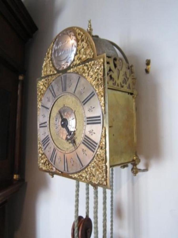 Very Original George II Period London Lantern Clock - Image 4