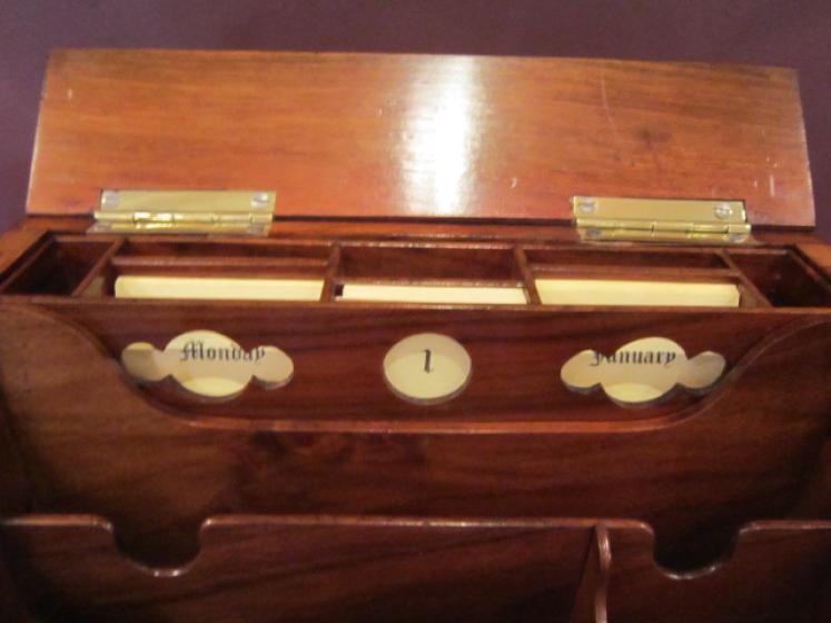 Stunning Victorian Burr Walnut Stationery Box - Image 4