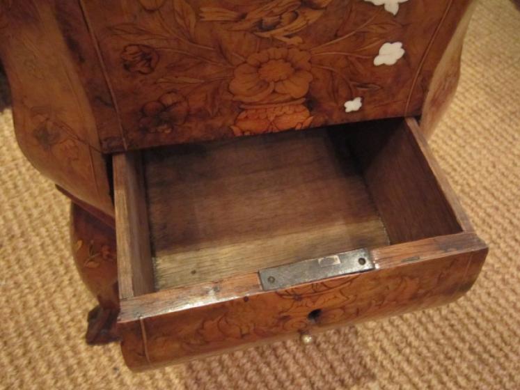 Superb 18th Century Walnut & Marquetry Wine Cooler - Image 3