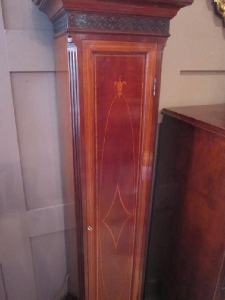 Outstanding Late 19th Century Inlaid Grandmother Clock - Image 3