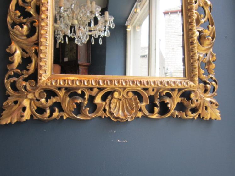 Top Quality Victorian Timber Gilt Wall Mirror - Image 4