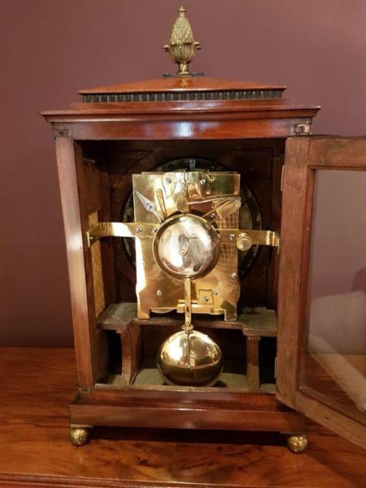 Outstanding Regency Period London Fusee Bracket Clock - Image 4