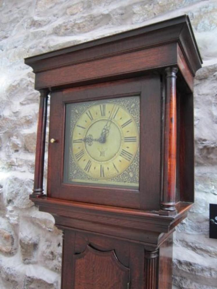 George II Period Yorkshire 'Cottage' Longcase Clock - Image 1