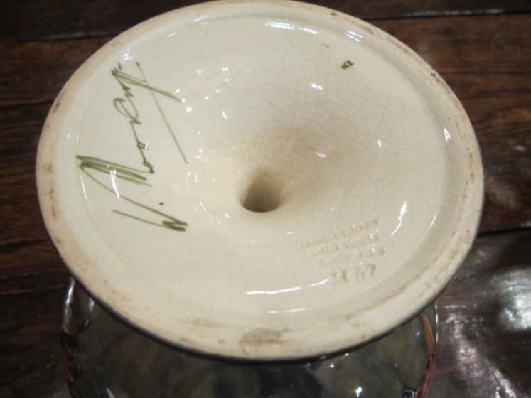 Stunning Moorcroft Spanish Pedestal Bowl - Image 3