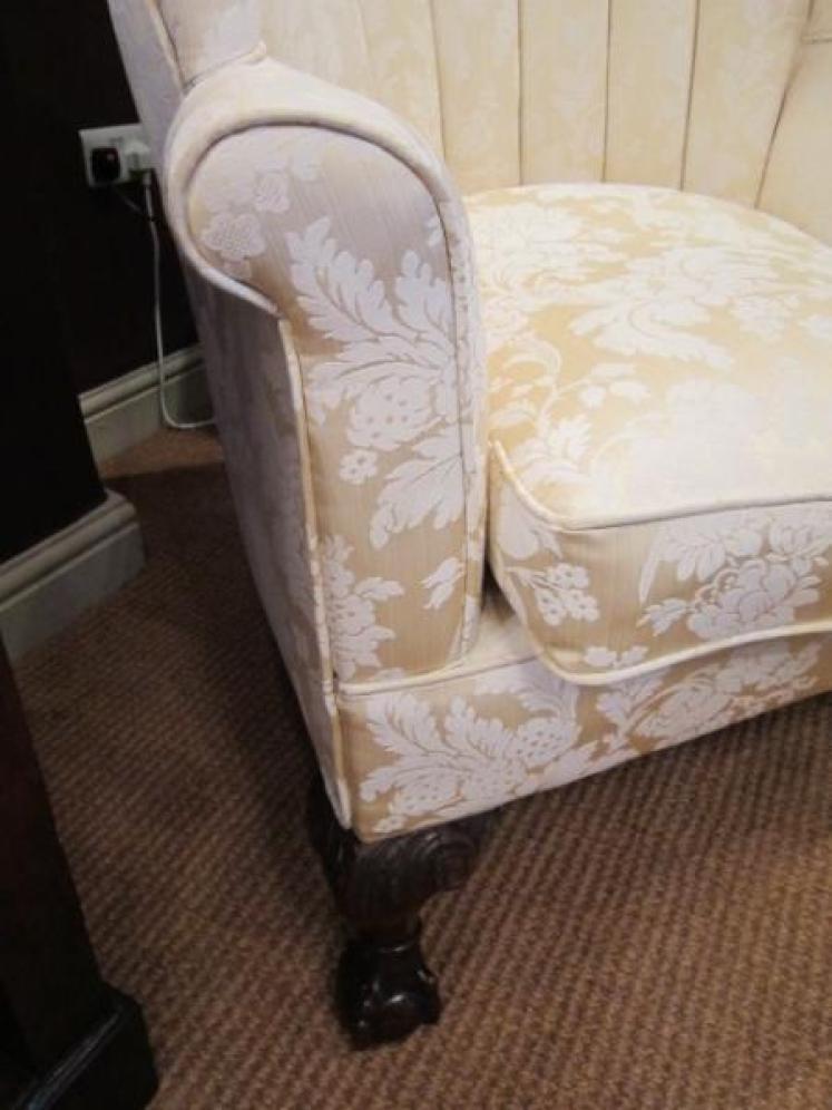 Stunning Mid Victorian Porter's Hall Wing Armchair - Image 3