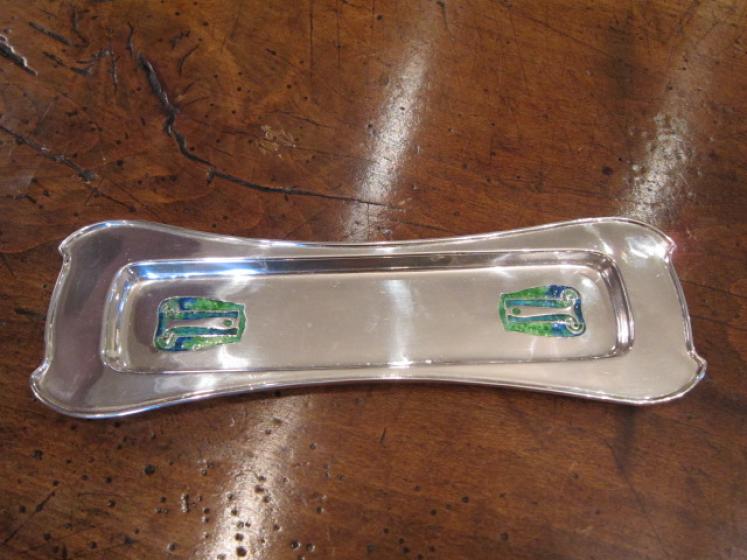 Superb Art Nouveau Liberty's Solid Silver Pen Tray - Image 1