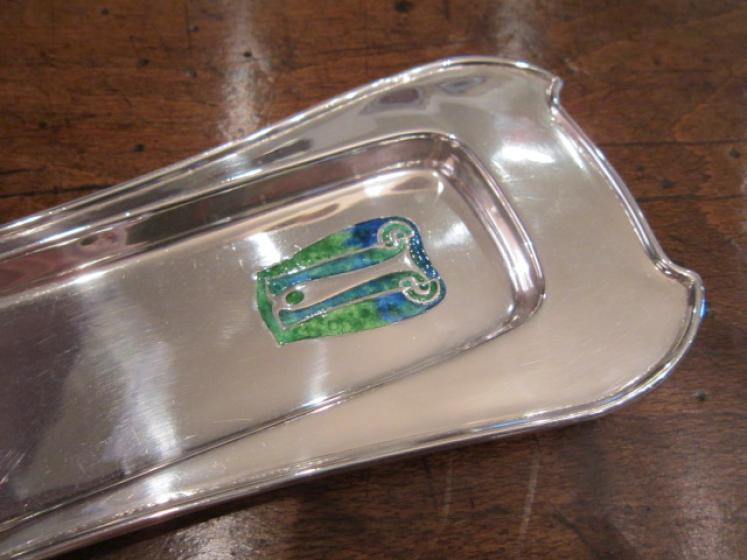Superb Art Nouveau Liberty's Solid Silver Pen Tray - Image 2