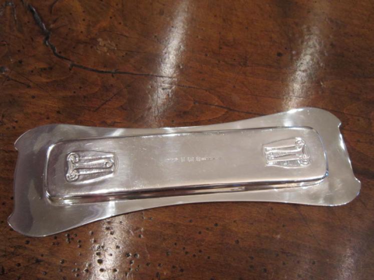 Superb Art Nouveau Liberty's Solid Silver Pen Tray - Image 4