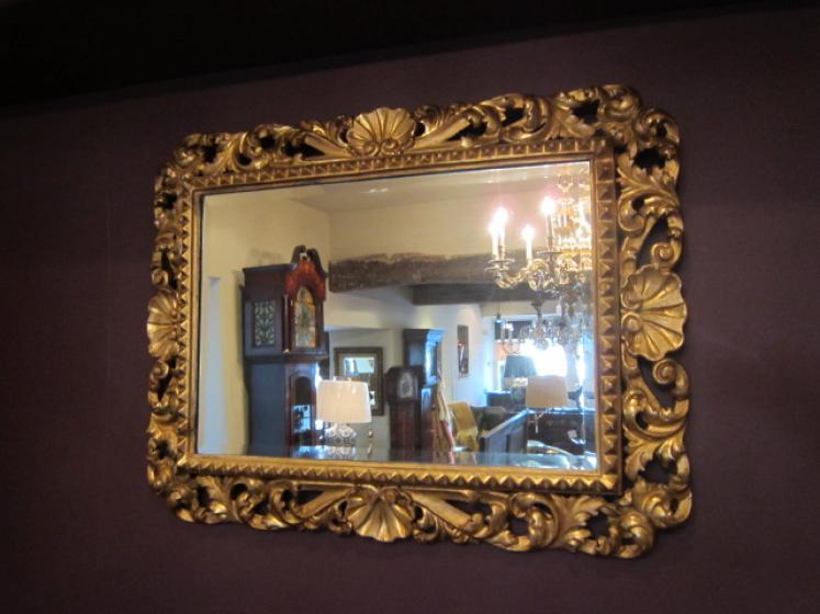 Fine Early Victorian Timber Gilt Classical Mirror - Image 1