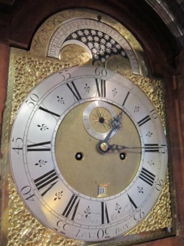 Impressive George II Burr Walnut London Longcase Clock - Image 2