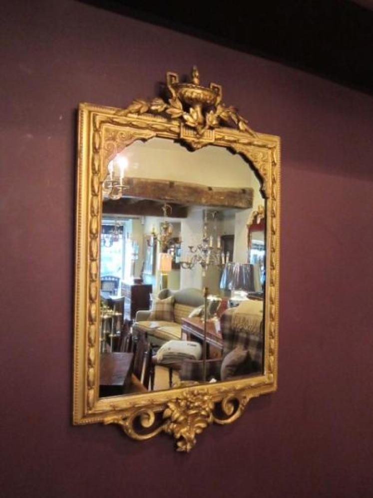 Superb 19th Century Neo-Classical Timber Gilt Mirror - Image 1