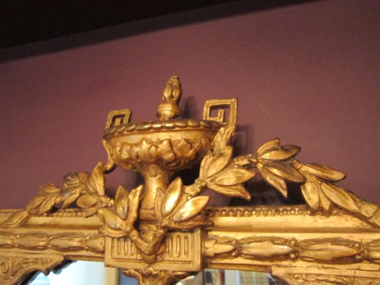 Superb 19th Century Neo-Classical Timber Gilt Mirror - Image 4
