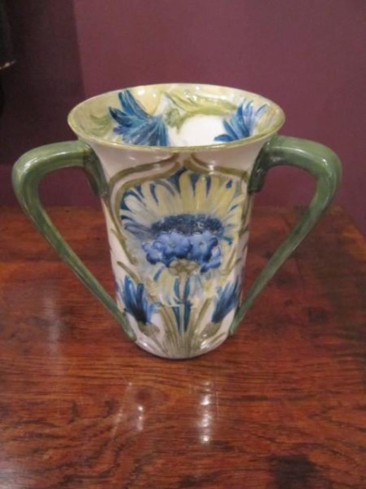 Arts & Crafts McIntyre Moorcroft Cornflower Vase - Image 1