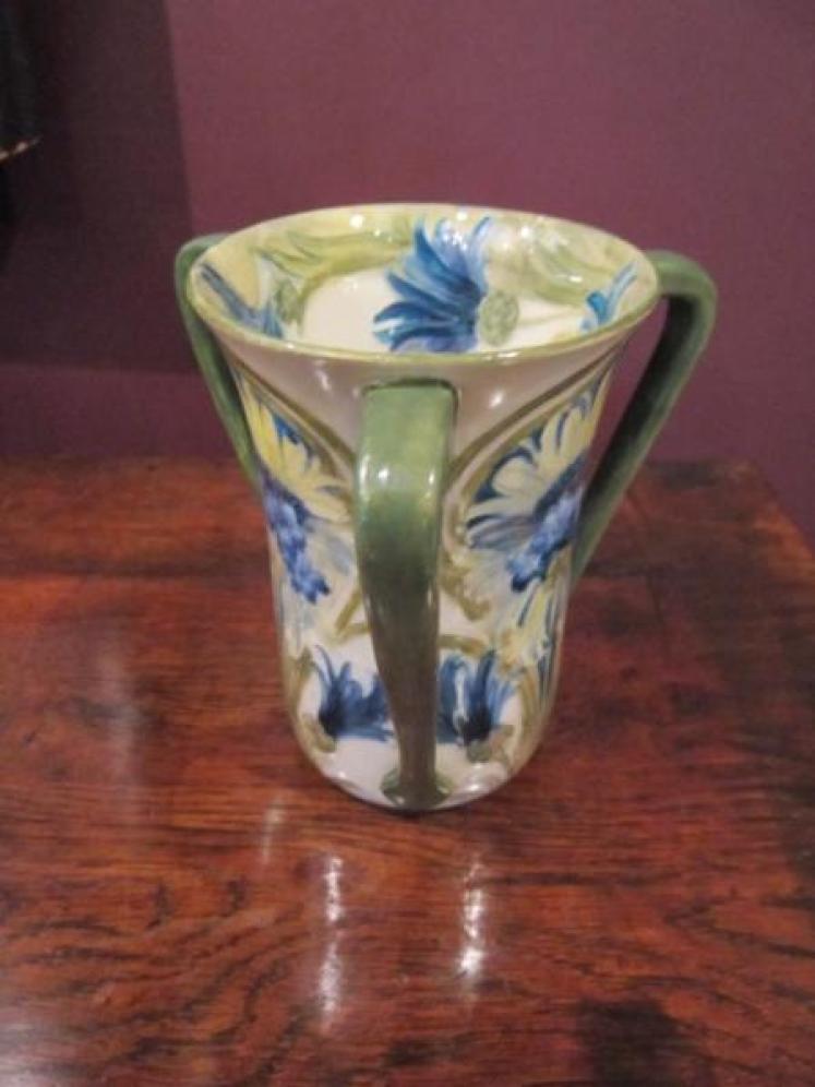 Arts & Crafts McIntyre Moorcroft Cornflower Vase - Image 2