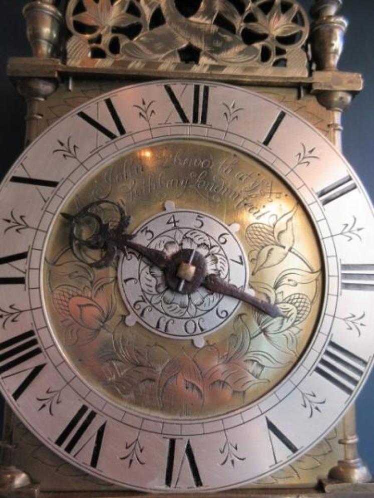 Rare Late 17th Century Period London Lantern Clock - Image 2