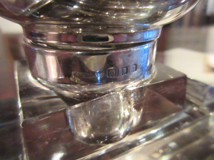Superb George V Period Silver Pen & Inkstand - Image 3
