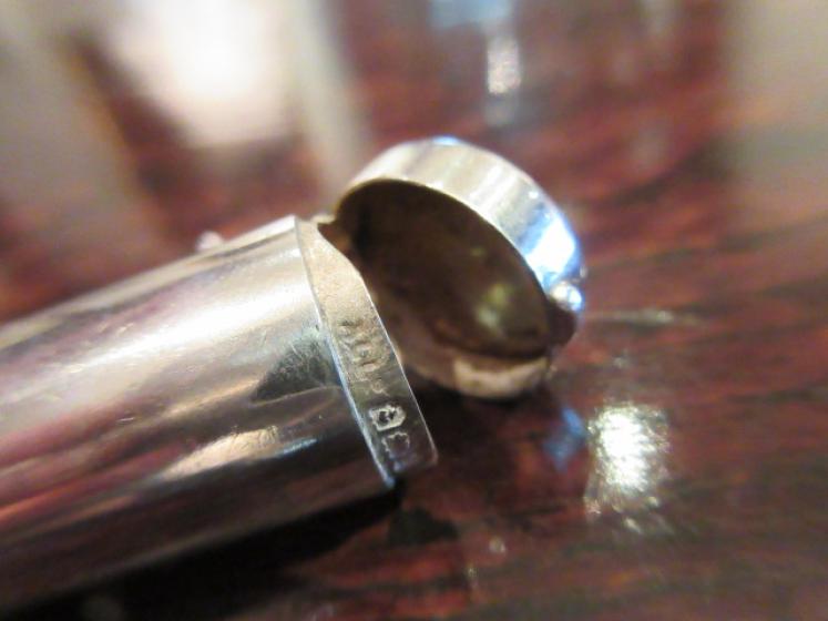 Edwardian Period Silver Novelty Whistle/Vesta Case - Image 2