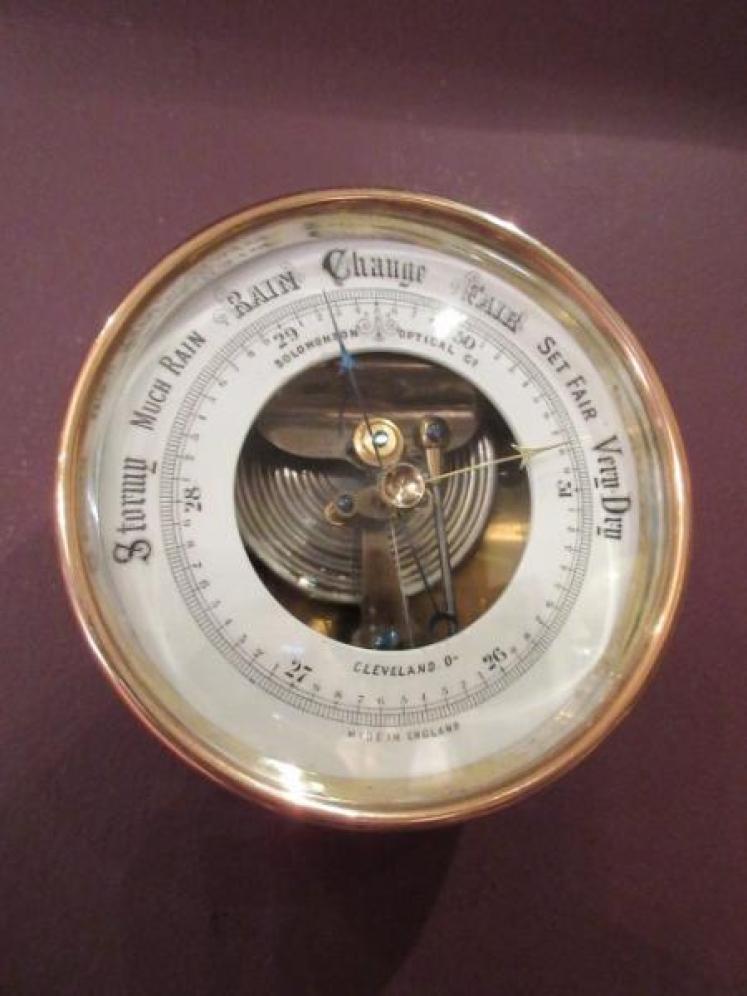 Top Quality Victorian Skeletonised Marine Barometer - Image 2