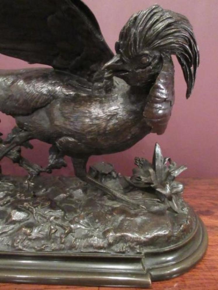 Superb 19th Century Bronze 'Golden Pheasant' - Image 3