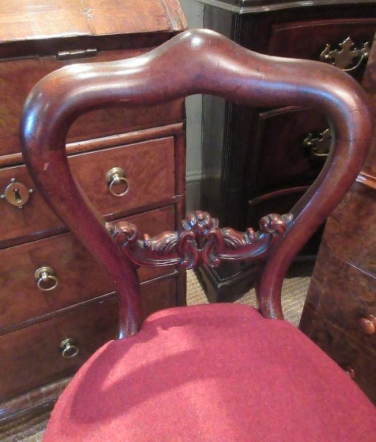 Fine Early Victorian Mahogany Rise & Fall Music Chair - Image 3